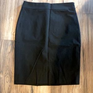 Black Ann Taylor Pencil Skirt